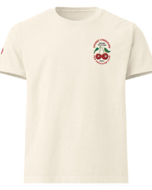 Embroidered Cherry