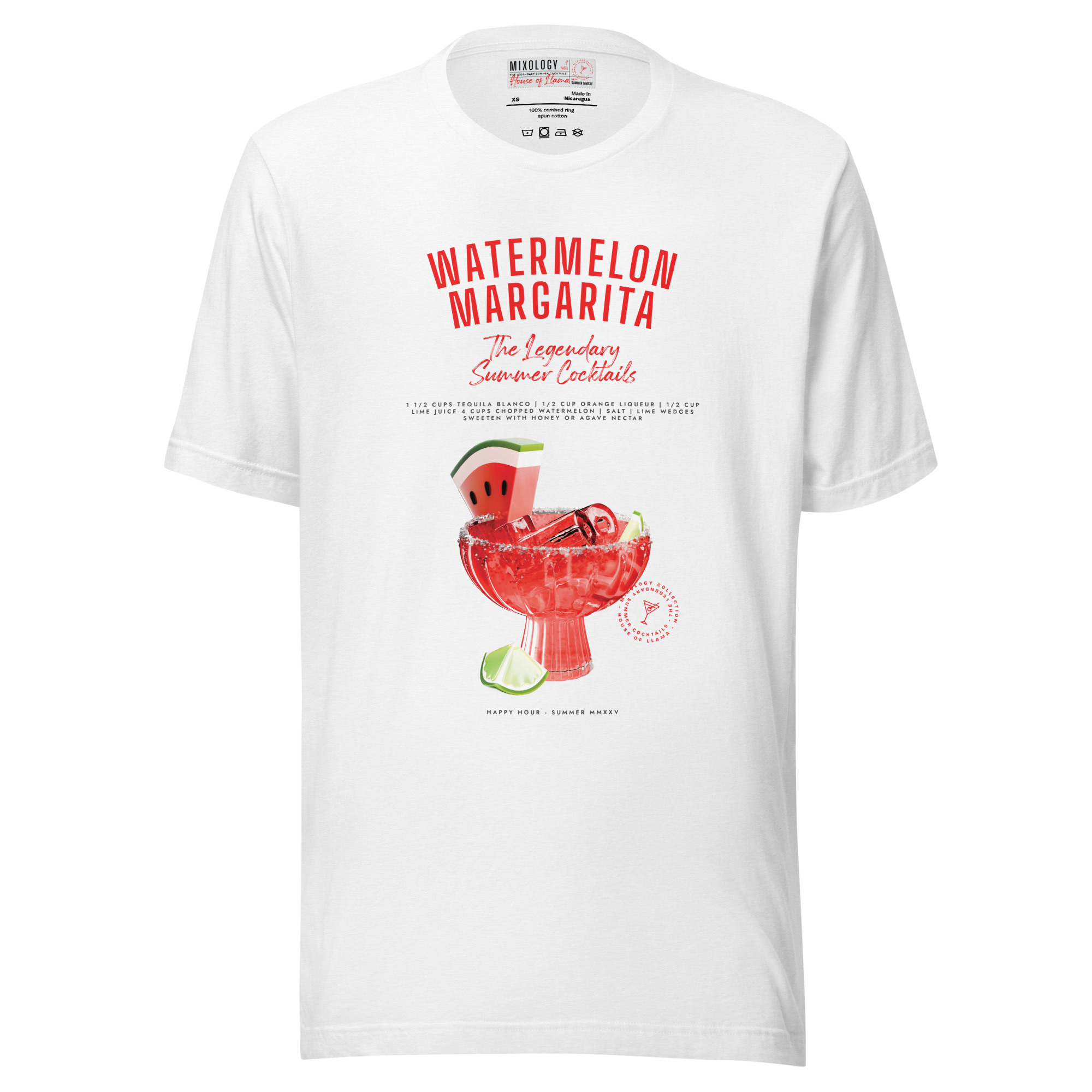 unisex-staple-t-shirt-solid-white-blend-front-6891a760834f8.jpg Watermelon Margarita